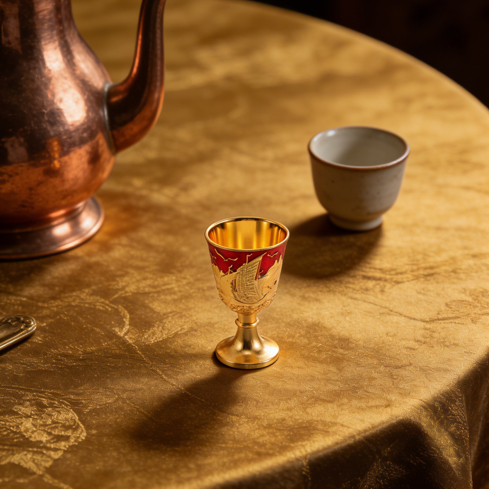 Home Bar Set - 2 шт. винтажных бокалов из сплава